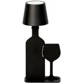 FISCHER&HONSEL GMBH Buitenlamp MetalGlow Outdoor Wijn Sand Black