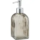 Wenko Zeepdispenser Vetro bruin 520ml - Zeeppompje
