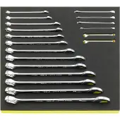 Stahlwille 96838778 TCS 13A/19 Ring-steeksleutelset Sleutelbreedte (metrisch) 8 - 19 mm