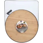 Koopman Excellent Houseware serveerplateau bamboe met handvat - duurzaam dienblad.