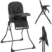 Novi Kinderstoel Mila Black Melange