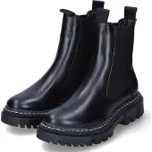Tamaris Chelsea boots 'Stiefel Damen 1-25491-41 001 Echtleder in schwarz' zwart