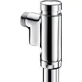 Delabie Tempoflux mechanische closetspoeler opbouw chroom bediening knop samenstelling compleet/Anti-vandaal