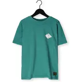 Vingino T-shirt met backprint groen Jongens Katoen Ronde hals Backprint - maat 152