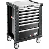 Facom Jet Gereedschapswagen 7 Laden M3 Zwart - JET.7NM3A - JET.7NM3A