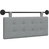 vidaXL Hangend hoofdbord Stof