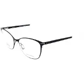 Safilo Bril - - SA 6050 - Semi-mat Zwart - Roestvrij staal - Maat 54/17/140