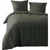 Douceur D`Interieur 3-delige Bedset "Cleo" 240x220cm Olijfgroen