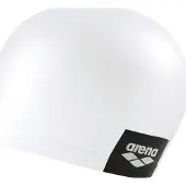 Arena Badmuts Moulded Logo Cap (wit) Wit