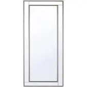 Beliani FENIOUX - Wandspiegel - Zilver - Synthetisch materiaal