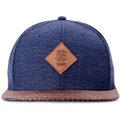 Djinns Pet 'Glencheck' navy / lichtbruin