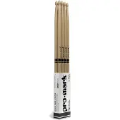 Promark CLASSIC FORWARD 5A HICKORY DRUMSTICKS OVAL WOOD TIP 4-PACK