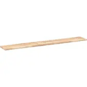 vidaXL Wandschap zwevend 160x20x2 cm onbehandeld massief acaciahout