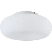 LUCANDE Slimme plafondlamp Bolti, dimbaar, wit / opaal, Woon-/ Eetkamer, Kunststof, Modern, Slimme plafondlamp
