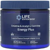 Life Extension – Creatine & Acetyl-L-Carnitine Energy Plus 233 g