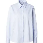Seidensticker Blouse lichtblauw / wit