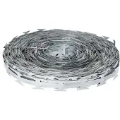 vidaXL Scheermes Draad Zilver 5000 x 1,9 cm Gegalvaniseerd staal