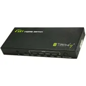 Techly IDATA HDMI-4K51 HDMI 1.4 5x1 4K60Hz schakelaar met afstandsbediening