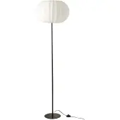 J-Line Floor lamp lantern metal/textile white large