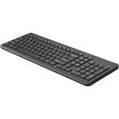 HP Draadloos toetsenbord 225, Volledige grootte (100%), Draadloos, RF draadloos, Zwart