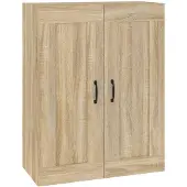 vidaXL Hangkast 69,5x32,5x90 cm sonoma eikenkleurig