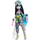 Monster High -Poupée Frankie Stein Monster Fest-Poupée et accessoires HXH79