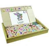 Lexibook Bio speelgoed Woordenschool tweetalig French - Dutch – Houten Speelgoed