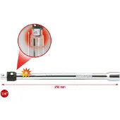Ks Tools 919.1406 9191406 Dopsleutelverlenging Aandrijving 1/4 (6.3 mm) 250 mm 1 stuk(s)