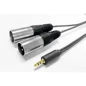 VivoLink 3,5MM KABEL NAAR 2 X XLR MAN 15M W127058198