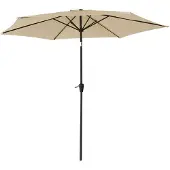 Happy Garden HAPUNA rechte ronde parasol 2,70m diameter beige