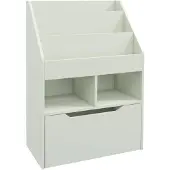HOMCOM -Kinderboekenkast-60x29.9x90cm-MDF-Groen