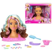 Barbie Deluxe Brunette Styling Doll Head Roze Kinderen