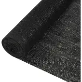 vidaXL Privacynet 150 g/m² 2x50 m HDPE zwart