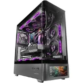 Mars Gaming MCLCDPRO computerbehuizing Midi Tower Zwart