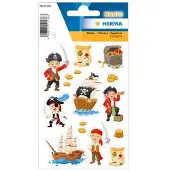 Herma Opgeblazen piratenstickers