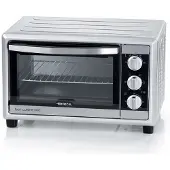Ariete 0985/11, 30 liter, Zilverkleurig, Draaibaar, 3 planken, Mechanisch, 60 minuten