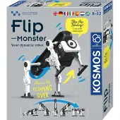 Kosmos Flip Monster – Experimenteerset – Bouw je eigen springende monsterrobot – Werkt met tandwielen, veermechaniek en katapultwerking – Flip monster