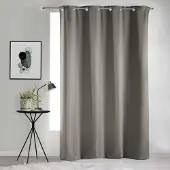 Douceur d'intérieur Gordijnen-Kant en klaar- met ringen occult verduisterend 140x240cm uni polyester pearl