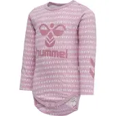 Hummel Body l/ä - hmlEsme - Heather Rose - - 74 - Body L/Ä