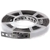 Alberts Gaatjesband - Rvs - 17mm X 10m