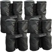 Outsunny - Paraplu-gewichtszak - Polyester - 14x14x42cm - Zwart