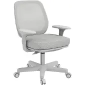 Vinsetto bureaustoel met mesh bekleding, 55x48x94,5 cm, grijs