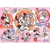 Trefl puzzel Minnie Mouse gewoonten - 200 stukjes - kinderpuzzel.