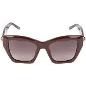 Furla Zonnebril SFU979 53/19/140 Volledig Glanzend Bruin Acetaat VROUW SFU979