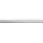 vidaXL Kaststang 2 pcs Zilver 764 x 15 x 29 mm Aluminiumlegering