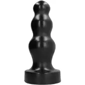 All Black Buttplug 38 cm - zwart