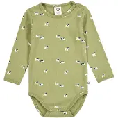 Müsli Rompertje/body navy / groen / wit