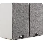 AVCOM 6" Bookshelf Speaker Pair White