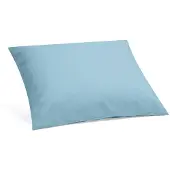 Yumeko Kussensloop Gewassen Percal Katoen 50x60 Blauw - Eco, Bio & Fairtrade