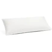 Yumeko Kussensloop Gewassen Percal Katoen 40x80 Wit - Eco, Bio & Fairtrade